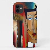 Fusie-abstracte kunst Case-Mate iPhone case (Achterkant)
