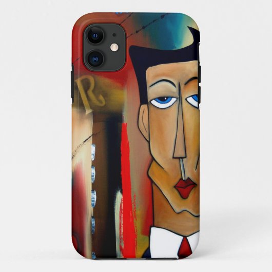 Fusie-abstracte kunst Case-Mate iPhone case (Achterkant)