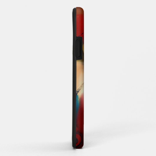 Fusie-abstracte kunst Case-Mate iPhone case (Achterkant/rechts)