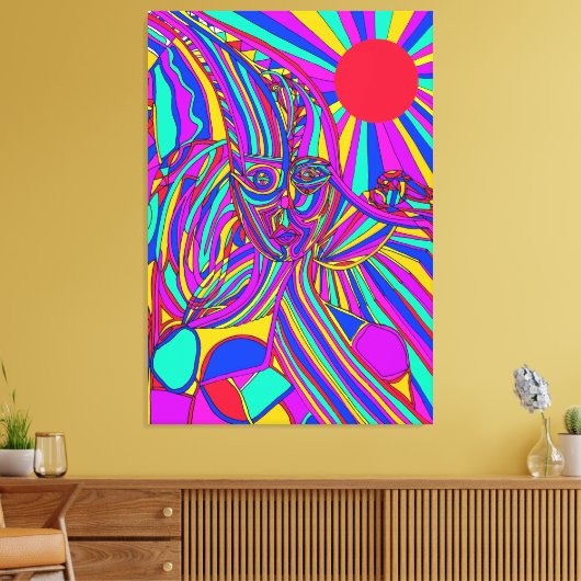 Fusie Canvas Afdruk (Insitu (Woonkamer))