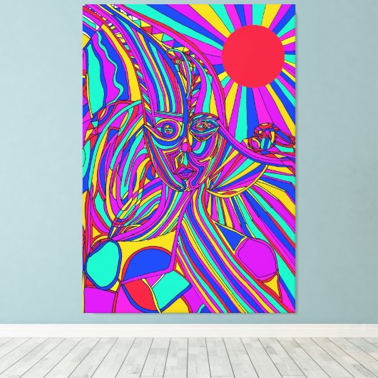 Fusie Canvas Afdruk (Insitu (Houten vloer))