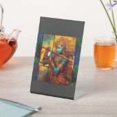 FUSIE-LORD KRISHNA Chennai Reclamebord Met Voetstuk (Insitu)