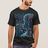 Fusie van Kunst en Machine Learning T-shirt (Voorkant)