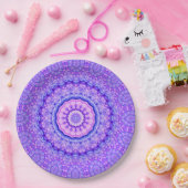 Fusie van Light Mandala Papieren Bordje (Feest)