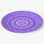 Fusie van Light Mandala Papieren Bordje (Gekanteld)