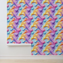 fusie van regenboogverf