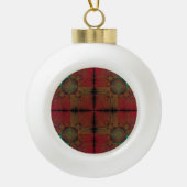 fusieraster keramische bal ornament (Voorkant)