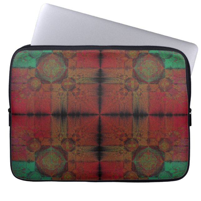 fusieraster laptop sleeve (Voorkant)