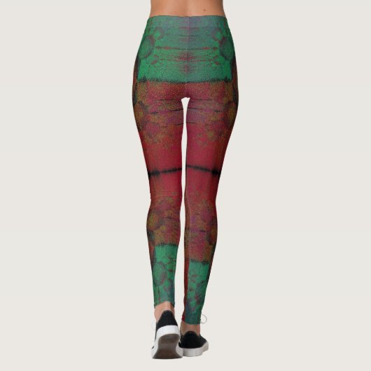 fusieraster leggings (Achterkant)