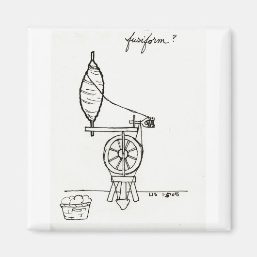 Fusiforme magneet (Voorkant)