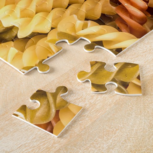 Fusilli Pasta Legpuzzel (Zijkant)