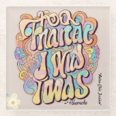 "Fusion Charm" Glazen Onderzetter (Voorkant)