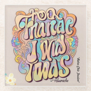 "Fusion Charm" Glazen Onderzetter