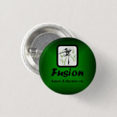Fusion Green Small Button (Voorkant /achterkant)
