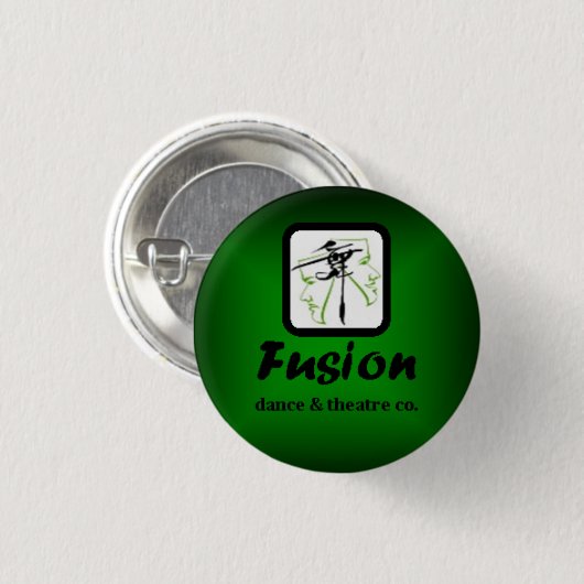 Fusion Green Small Button (Voorkant /achterkant)