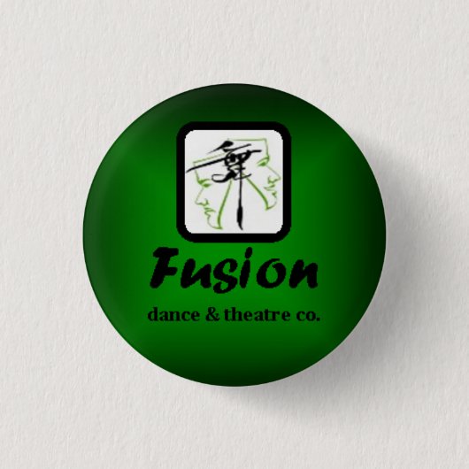 Fusion Green Small Button (Voorkant)
