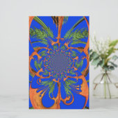  Fusion Hakuna Matata Fusion Designer Graph Briefpapier (Staand voorkant)