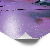 "Fusion of Hues" Hedendaagse Abstracte kunst Foto Afdruk (Hoek)