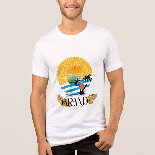Fusion Prints – Moedig. Creatief. Op maat. Tri-Blend Shirt (Voorkant)