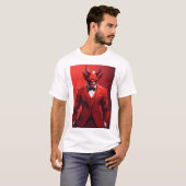 Fusion Wizardry: Keith Haring x Bape Logo T-shirt" T-shirt (Voorkant volledig)