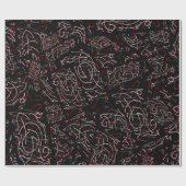 FusionVibrance abstract ontwerp Cadeaupapier (Vlak)
