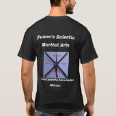 Fuson's Filippijnse martial Arts Dark Shirt (Achterkant)