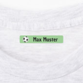 Fußball bunt - 96 schmale Kinder Etiketten Labels (Aangebracht)