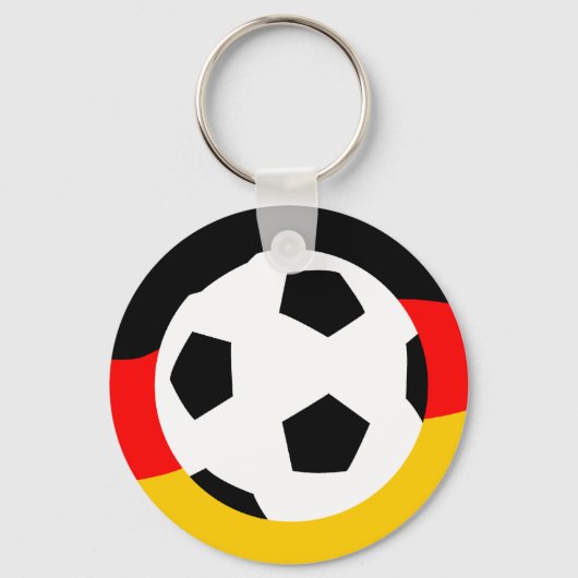Fussball deutschland fahne sleutelhanger (Voorkant)