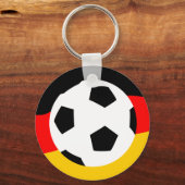 Fussball deutschland fahne sleutelhanger (Voorkant)