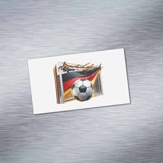 Fußball Deutschland Magnetisch Visitekaartje (Voorbeeld)