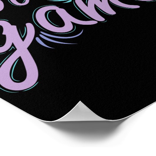 Fußball "Dit meisje heeft spel" Poster (Hoek)