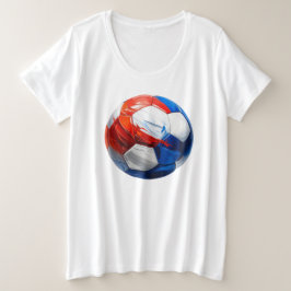 Fußball holländische Flaggen Farben, name Grote Maat T-shirt