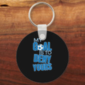 Fußball "Mijn doel is jullie te ontkennen" Sleutelhanger (Voorkant)