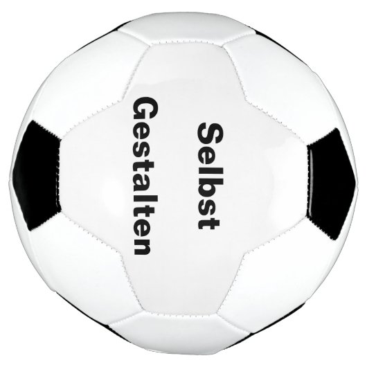 Fußball Selbst Online Gestalten - Vorlage Voetbal (Gedraaid)