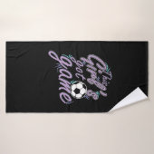 Fußball "This Girl`s got Game" Badhanddoek (Badhanddoek)