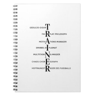 Fußball-Trainer Notitieboek