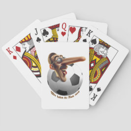 Fussball - Wir haben die Nase vorn Pokerkaarten