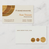 Fußbodenverleger Visitekaartje (Voorkant / Achterkant)