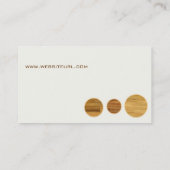 Fußbodenverleger Visitekaartje (Achterkant)