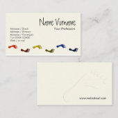 Füße Visitekaartje (Voorkant / Achterkant)