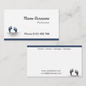 Füsse Visitekaartje (Voorkant / Achterkant)