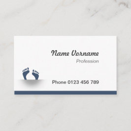 Füsse Visitekaartje