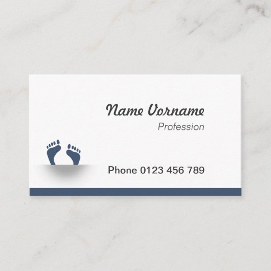 Füsse Visitekaartje (Voorkant)