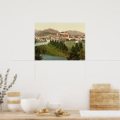 Fussen, Bavaria, Duitse archiefafdruk Poster (Keuken)