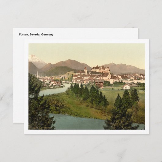 Fussen, Bavaria, Duitsland Briefkaart (Voorkant / Achterkant)