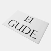 Fußmatte Ei Gude, Frankfurt in Hessen Dialekt Deurmat (Schuin)