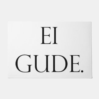 Fußmatte Ei Gude, Frankfurt in Hessen Dialekt Deurmat