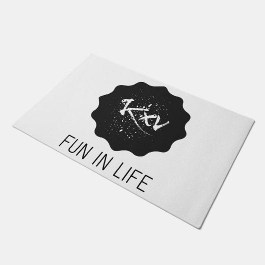 Fußmatte Fun in Life  Deurmat (Schuin)