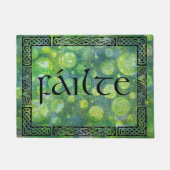 Fußmatte, keltischer Knoten, Fáilte Deurmat (Voorkant)