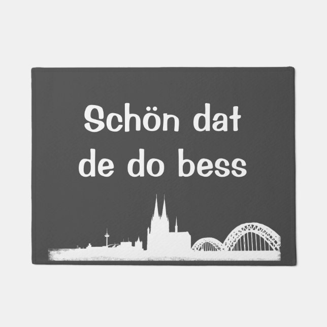 Fußmatte Köln Deurmat (Voorkant)